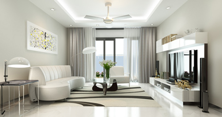 HƯỚNG DẪN PHỐI MÀU SƠN NỘI THẤT LÀM TĂNG DIỆN TÍCH PHÒNG 