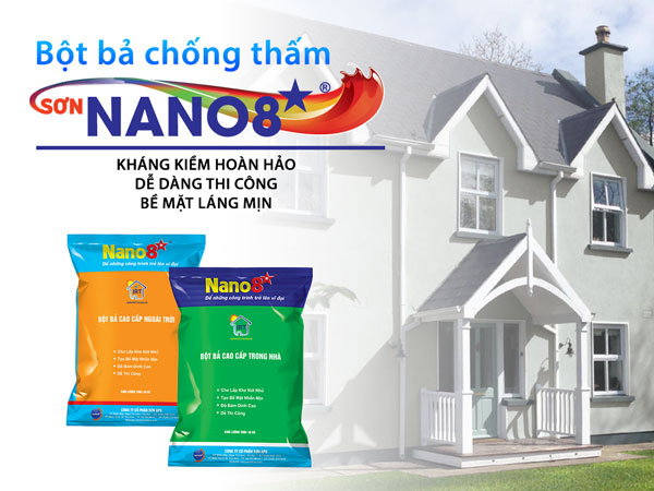Muốn nhà bền - đẹp nhất định phải sử dụng bột bả chống thấm