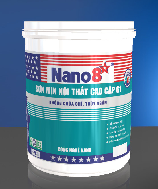 Sơn mịn nội thất cao cấp G1- Đẳng cấp 4.0